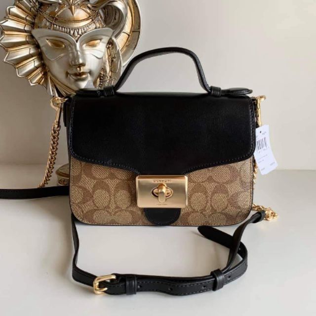 coach top handle crossbody