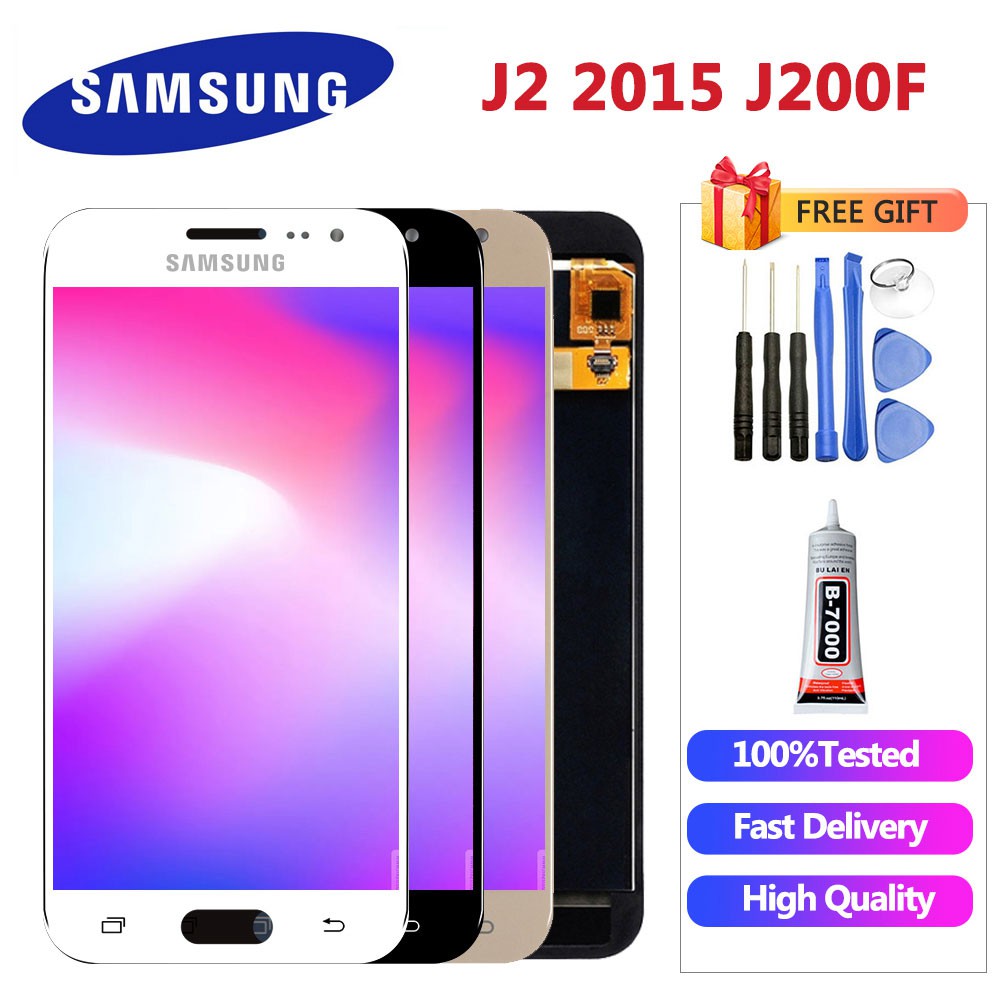 J0 Lcd For Samsung Galaxy J2 15 J0 J0f J0h J0y Lcd Touch Screen Display Digitizer Assembly Adjustable Brightness Shopee Philippines