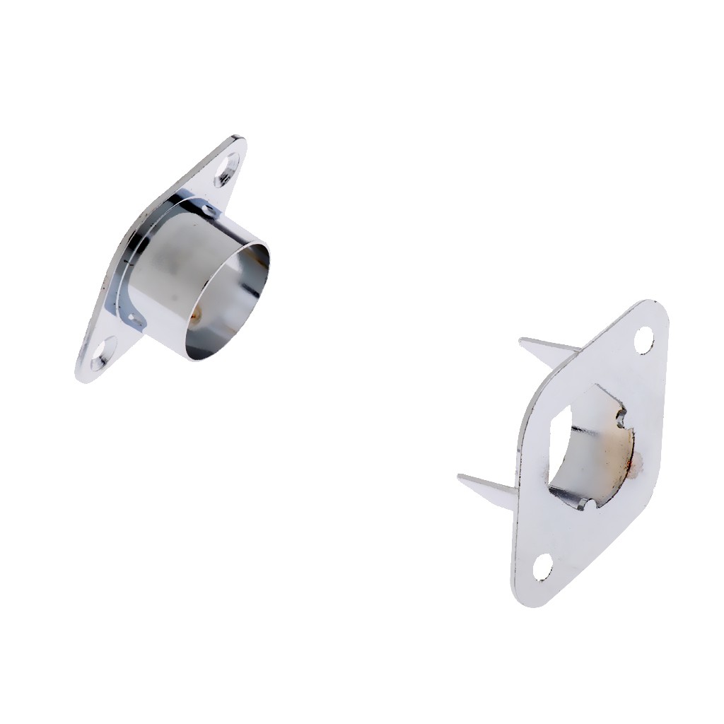 2x Recess Bracket Curtain Rail Support Curtain Pole Bracket Wall