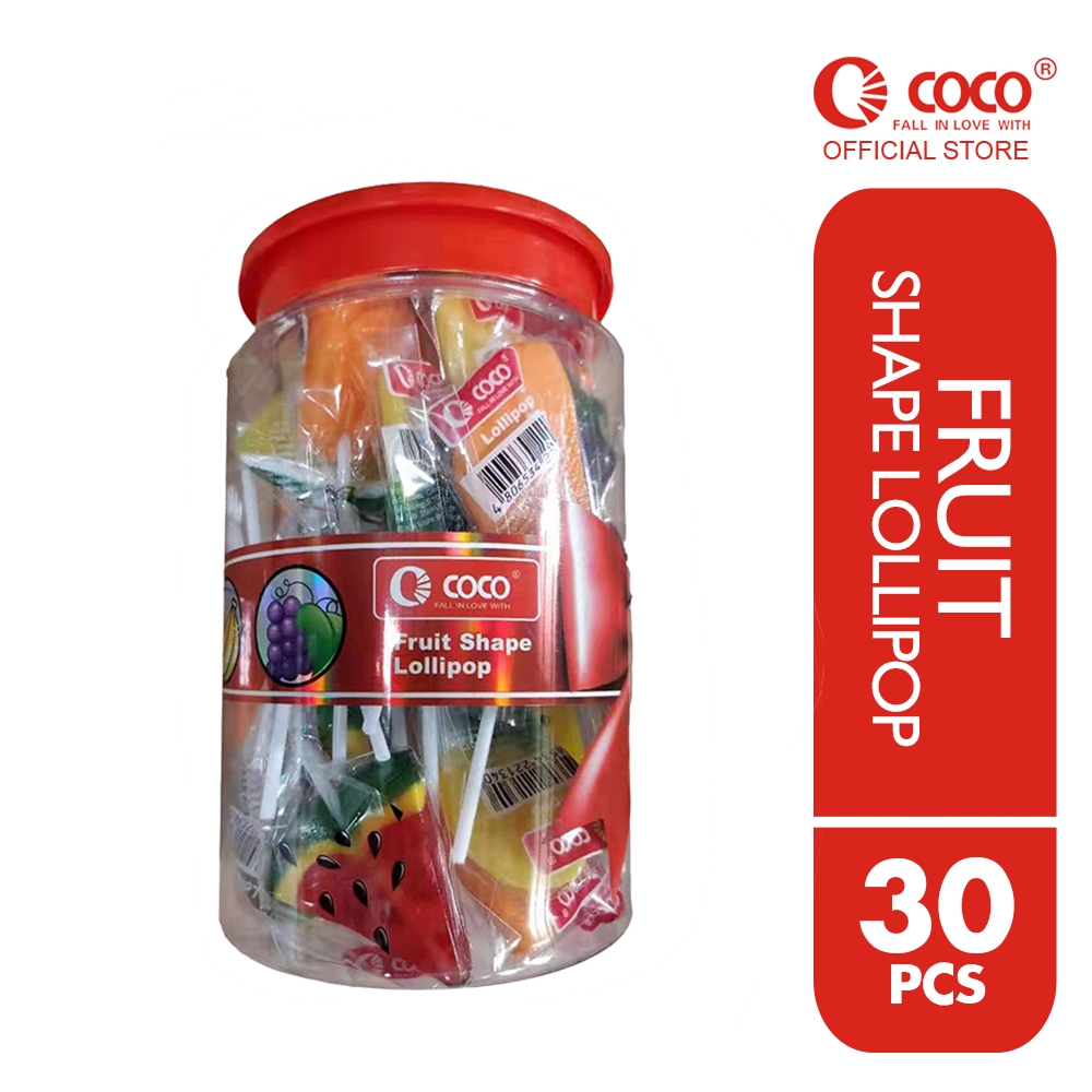 COCO Fruit Shape Lollipop Shopee Philippines