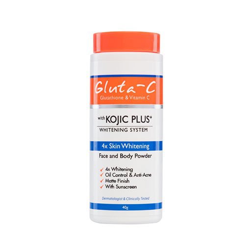 Gluta-C Kojic Plus+Whitening Powder(For Face and Body) 40g