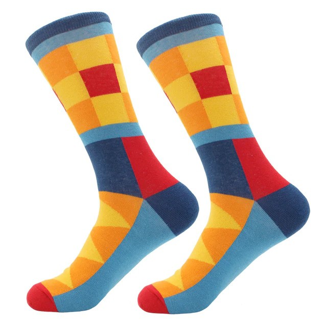 mens printed socks