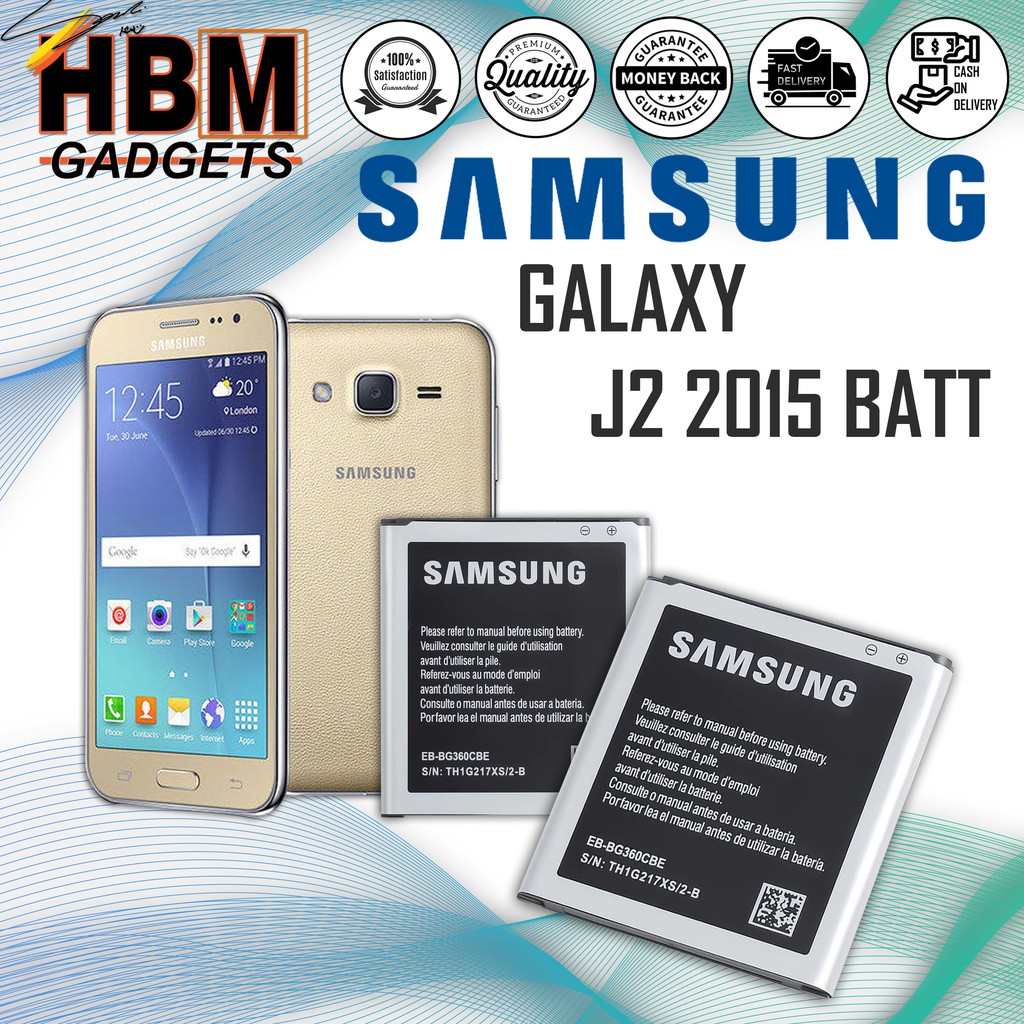 Samsung Galaxy J2 15 Sm J0f Sm J0h Battery Model Eb Bg360bbe 00mah Shopee Philippines