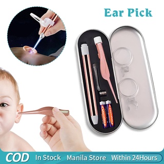 Ear Pick with Light Ear Wax Removal Tool for Kids and Adults Earwax Cleaner Tool Sets