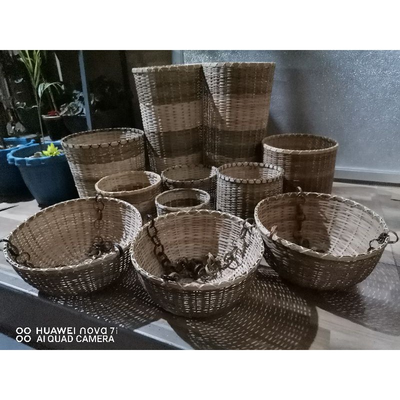 Set of 13 Native Baskets Shopee Philippines
