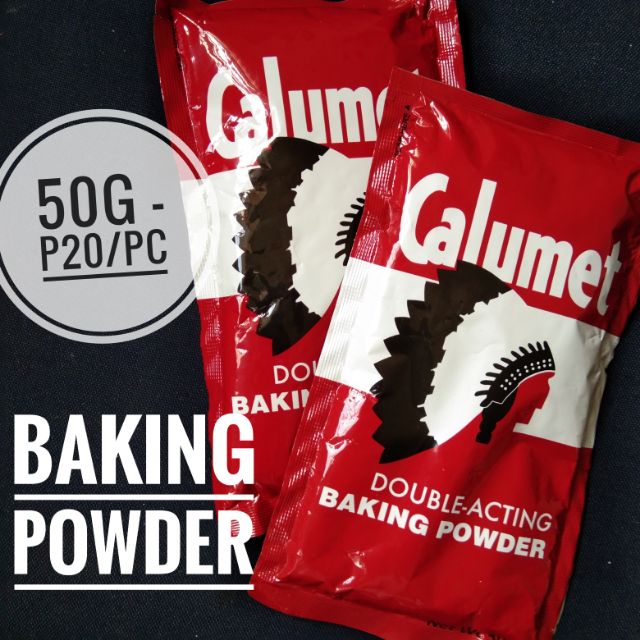 Baking powder 50g Calumet brand Shopee Philippines