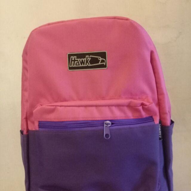 hawk bag blue pink