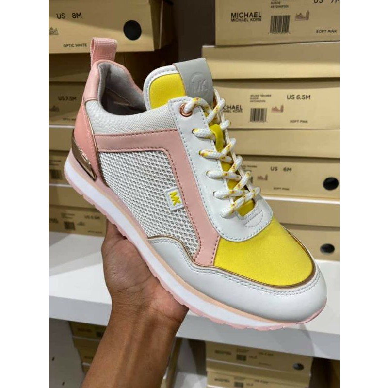 mk yellow shoes