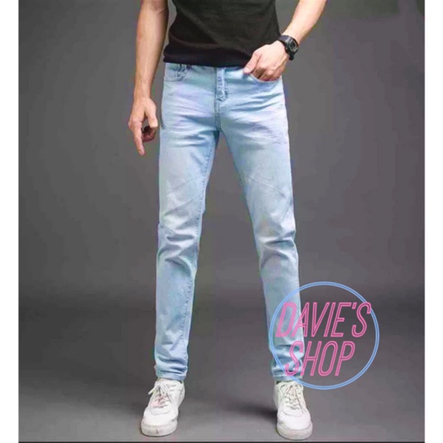 maong pants light blue