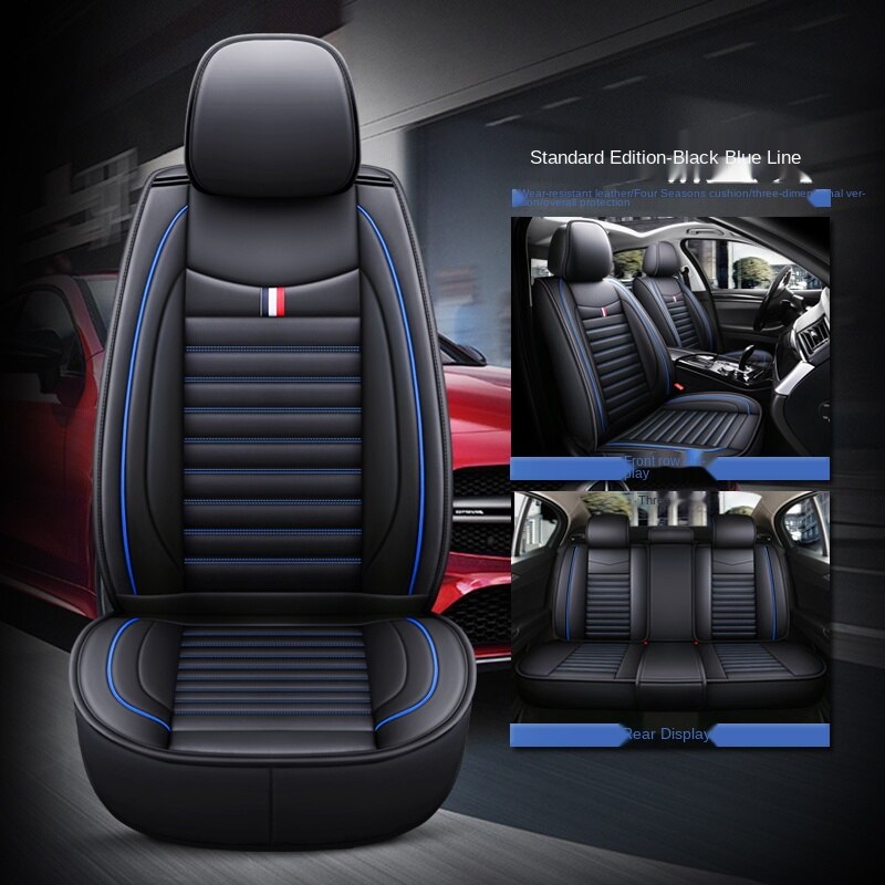 wIRZ New 2021 Car Seats Covers Pu Leather 5 Fits Alza Avanza Myvi Axia ...