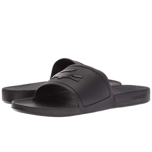 lacoste men's fraisier slides