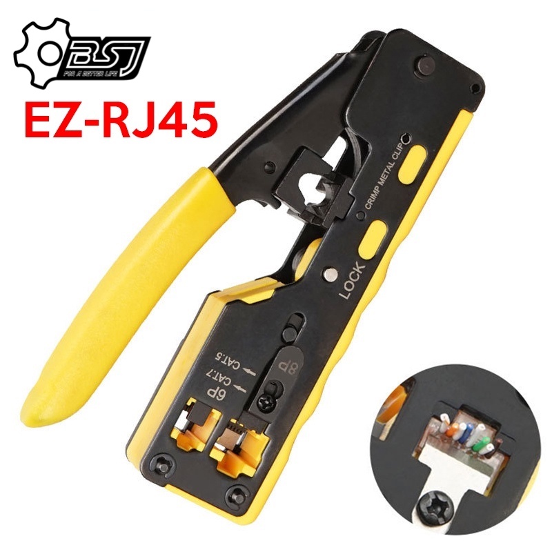 Multifunctional network cable pliers RJ45 Crimping pliers to crystal