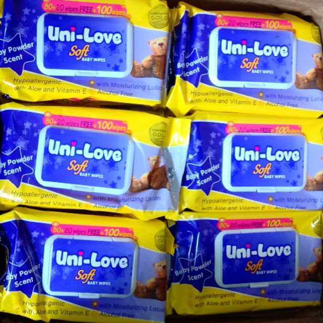 unilove baby wipes