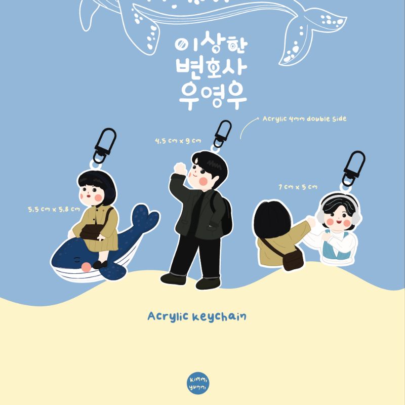 Extraordinary Attorney Woo (Stickers & Keychain) Shopee Philippines