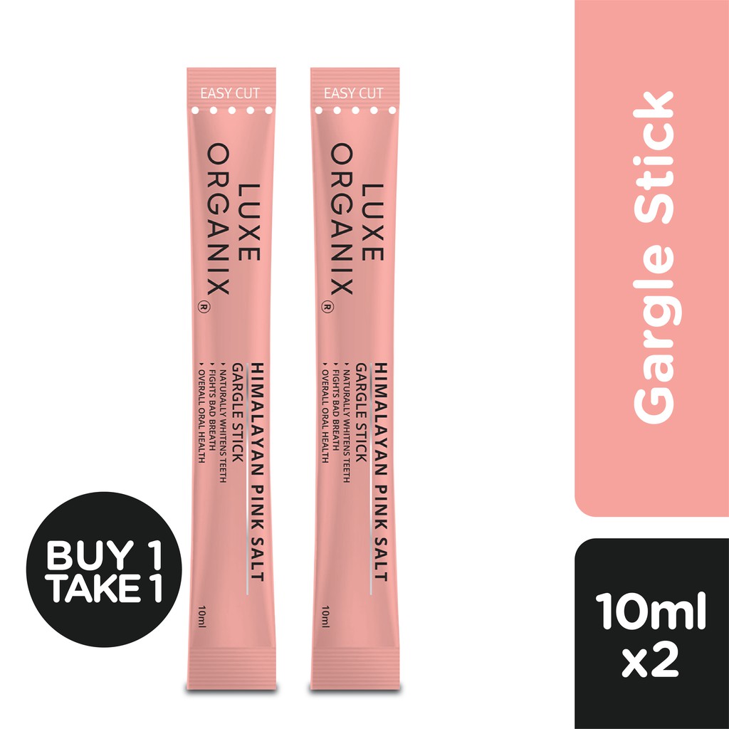 Luxe Organix Himalayan Salt Gargle Stick 10ml Shopee Philippines