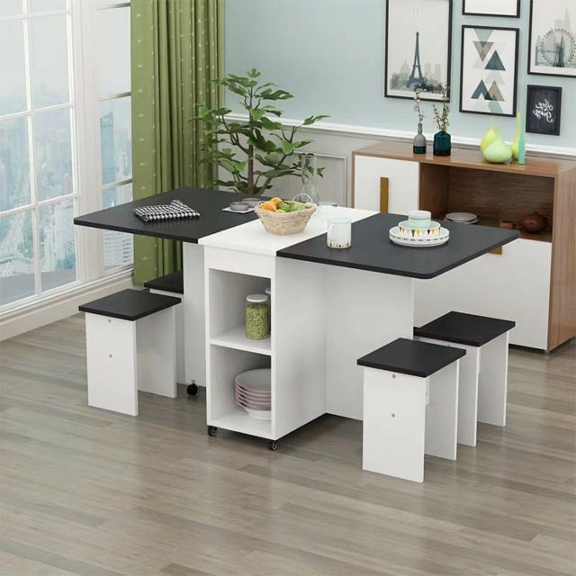 fold down dining table and chairs