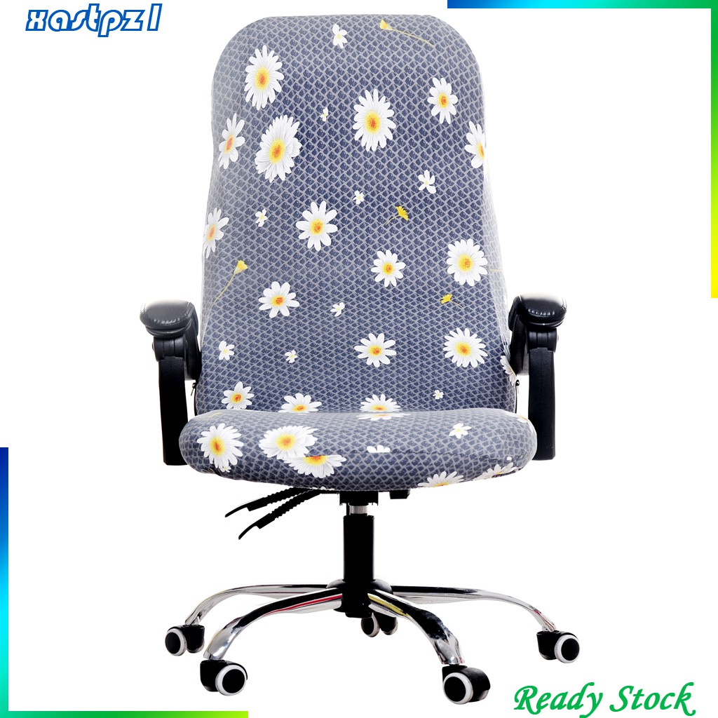 [Ready Stock] Stretchable Executive Chair Covers Office Boss Chairs