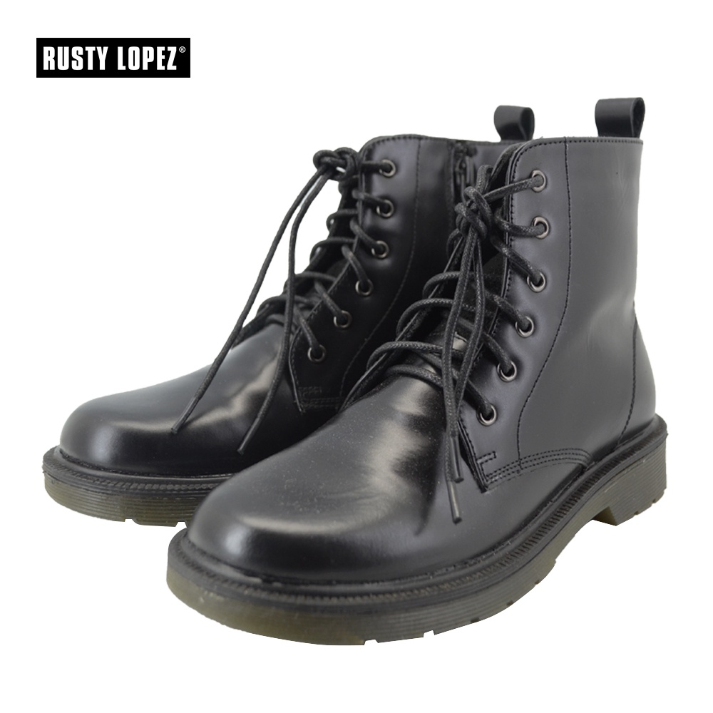 Rusty Lopez Kids Leather Boots (boy) | Shopee Philippines