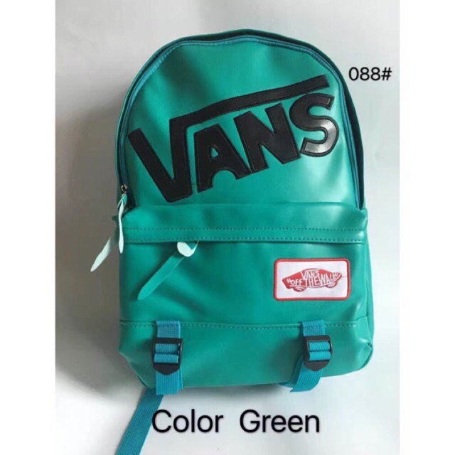 teal vans backpack