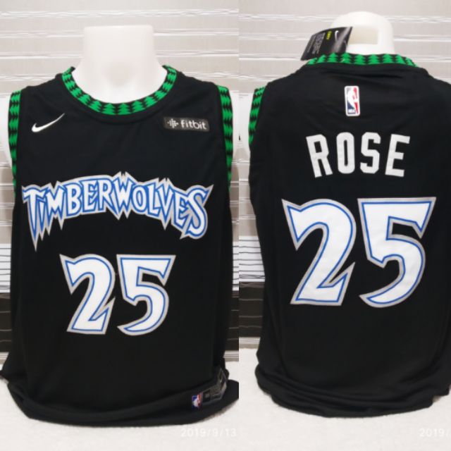 timberwolves derrick rose jersey