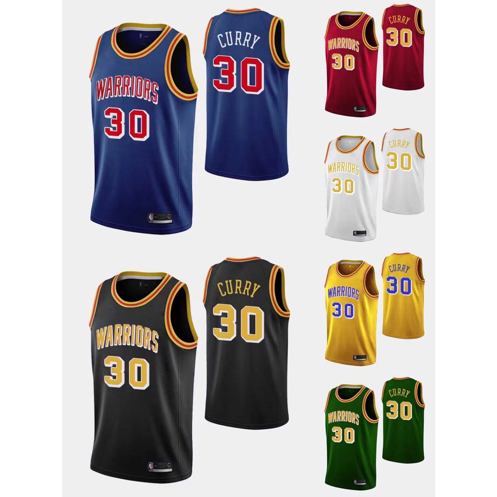 Golden State Warriors Stephen Curry#30 Jersey Royal NBA basketball ...