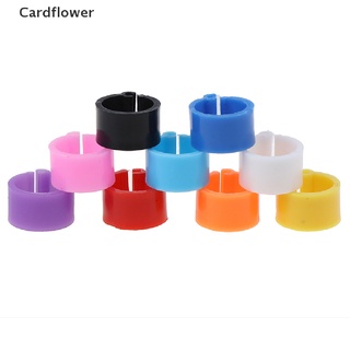 <Cardflower> 100 Pcs Inner Diameter 8mm Pigeon Leg Poultry Dove Bird Parrot Clip Rings
 On Sale #8
