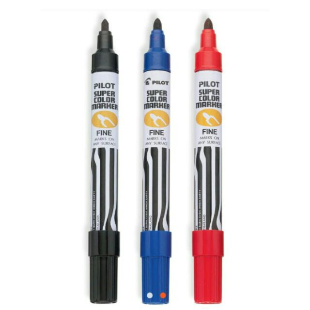 Pilot Permanent Marker (Fine & Broad Tip) Shopee Philippines