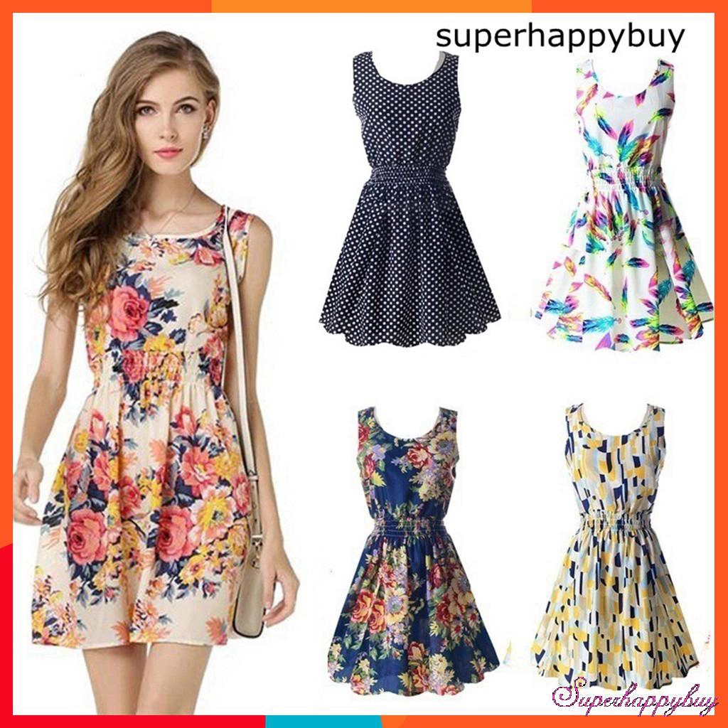 floral dress shopee