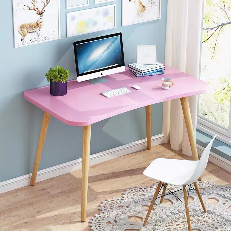 Computer Table Office Desk Desktop Home Student table Furniture Natural