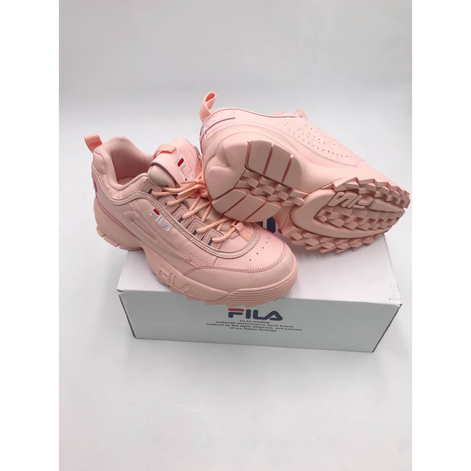 fila shoes peach color