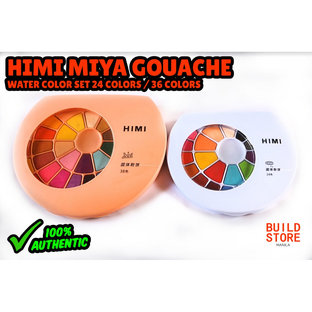 HIMI Miya Gouache Water Color Paint Set 36 Colors / 24 Colors