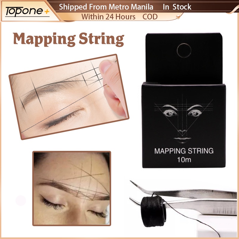 10 Meters Eyebrow Mapping String Microblading Eyebrow Marking Thread