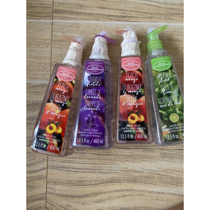 Simple Pleasures Good Housekeeping Hand Soap 400ml Shopee Philippines