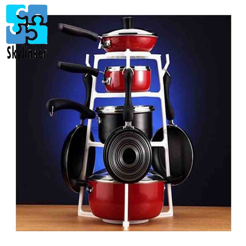 Skylinker Pantree Pots Pans Kitchen Organizer Shopee Philippines