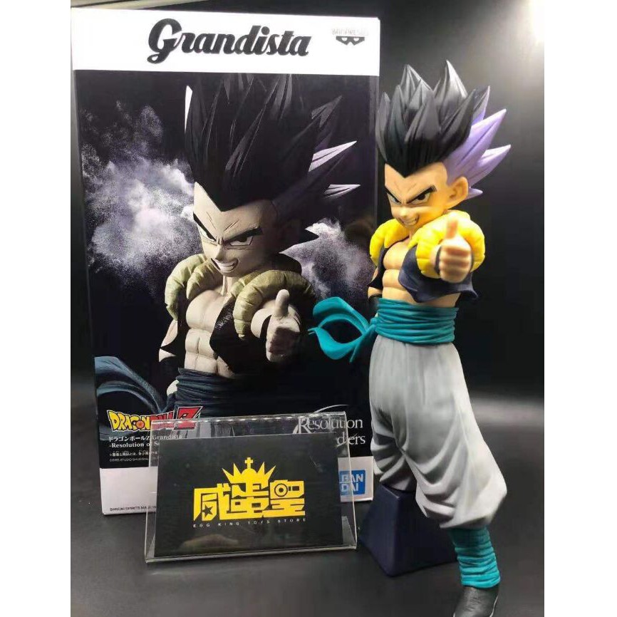 banpresto dragon ball z grandista resolution of soldiers son goku action figure