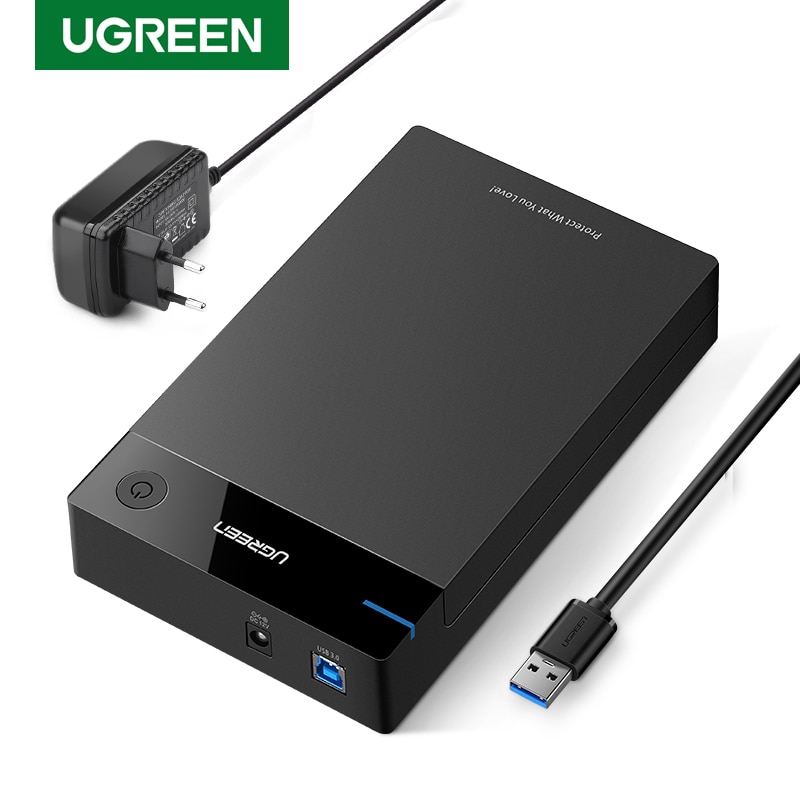 Ugreen Hdd Case 3 5 2 5 Sata To Usb 3 0 Adapter External Hard Drive Enclosure Reader For Ssd Disk Hdd Box Case Hd 3 5 Hdd Case Shopee Philippines