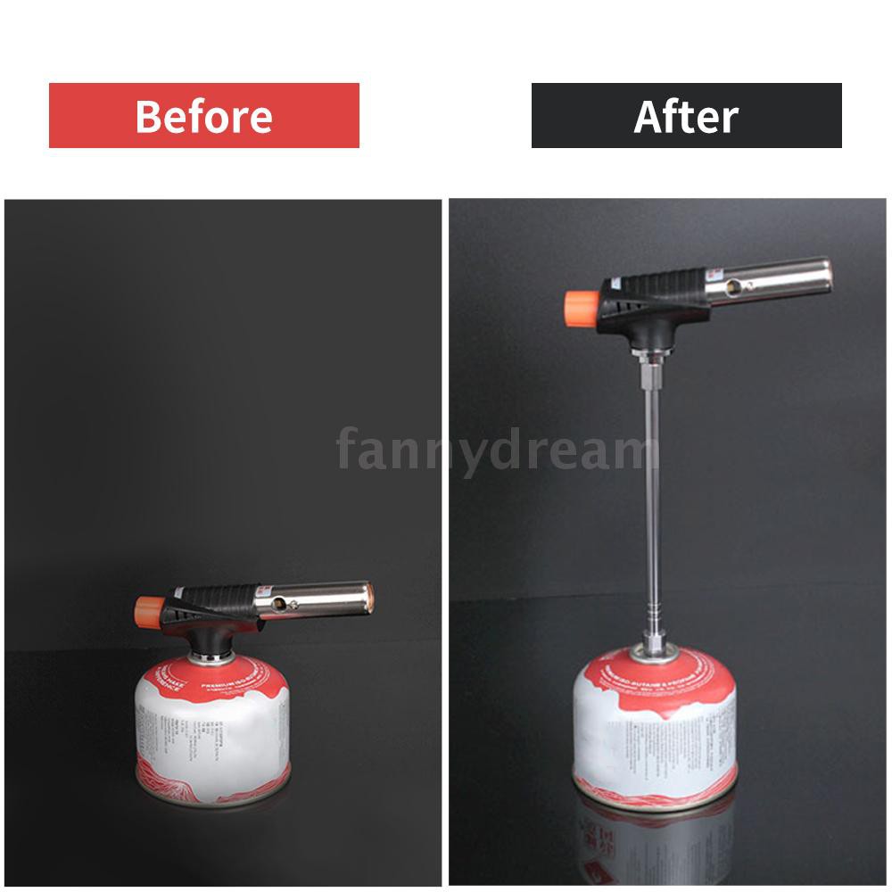 Gas Lantern Extension Tube Blow Torch Extender Pole Camping Lamp