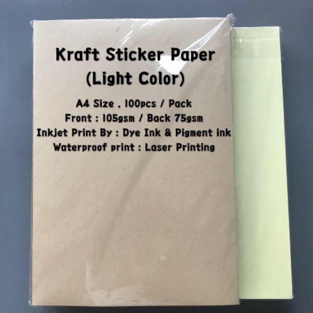 sticker paper to print