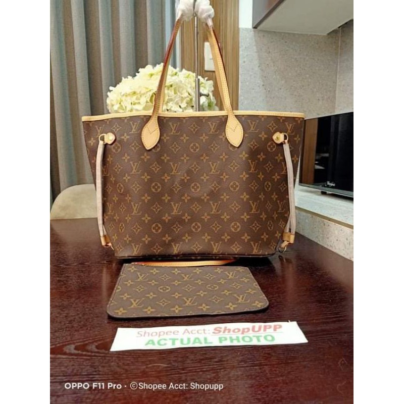 Replica Louis Vuitton Damier Azur Neverfull MM Bag With Braided Strap  N50047 BLV043