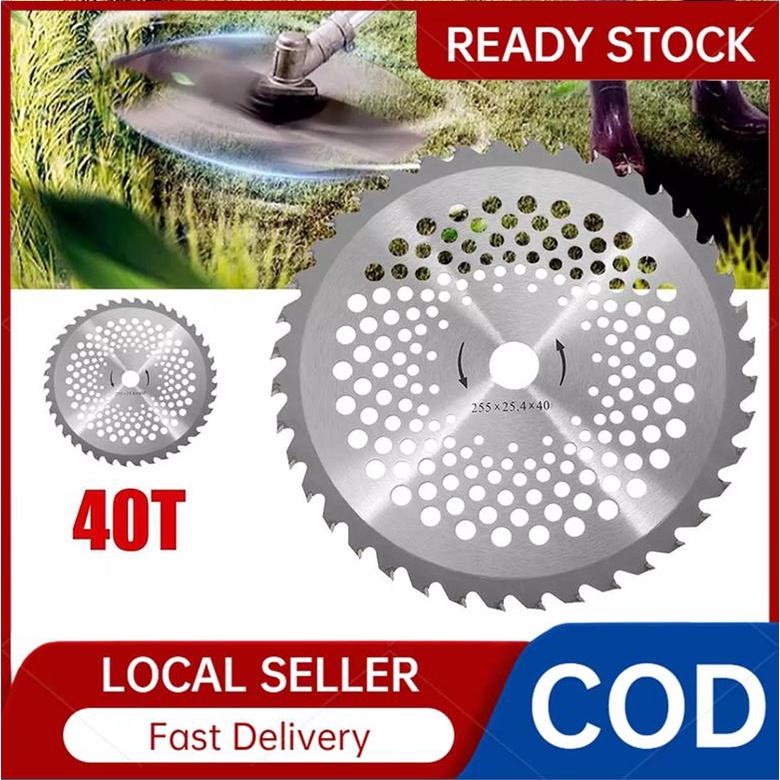 Grass Cutter 40T Carbide Circular Blade Brush Cutter Lawn Mower Blade Grass Cutter Blade