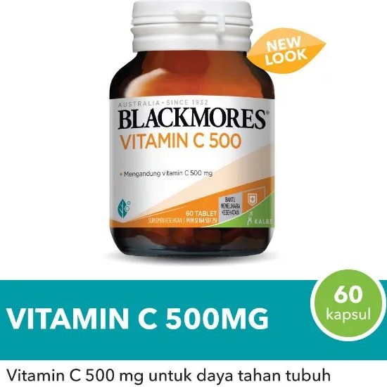 Blackmores Vitamin C Vit C 500mg 500 Mg 60 Caps Bio C 1000mg 1000 Mg 30 Caps Bpom Kalbe Shopee Philippines