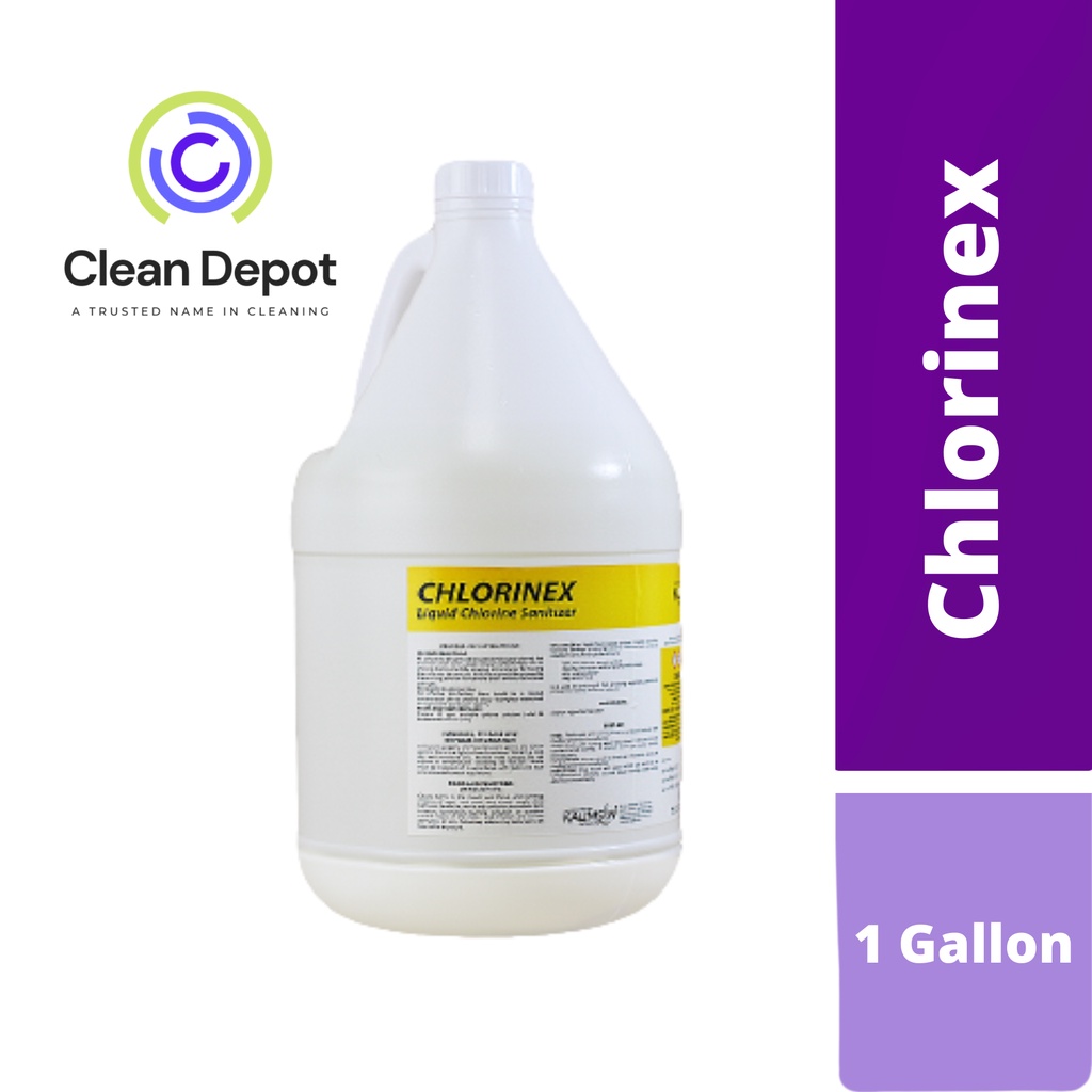 Chlorinex Liquid Chlorine Sanitizer Disinfectant Solution 1 Gallon for