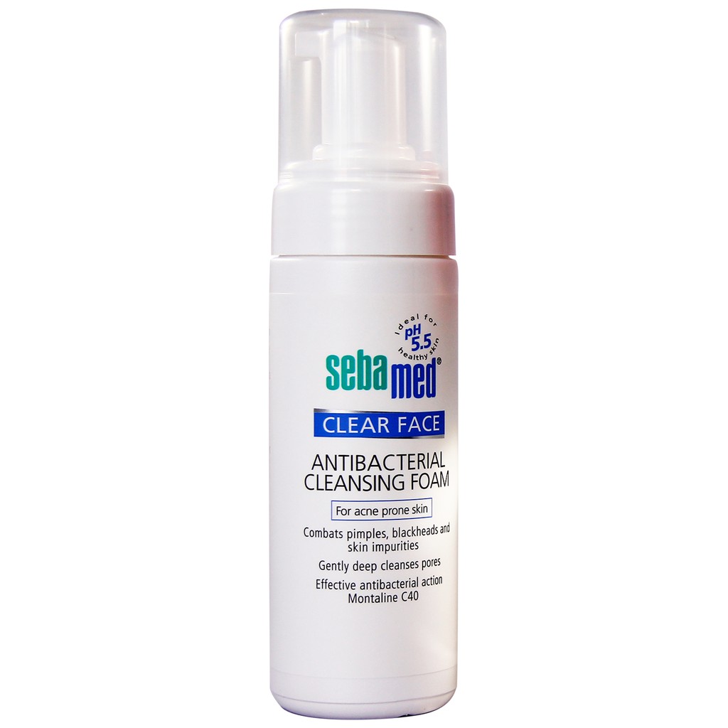 harga sebamed clear face antibacterial cleansing foam