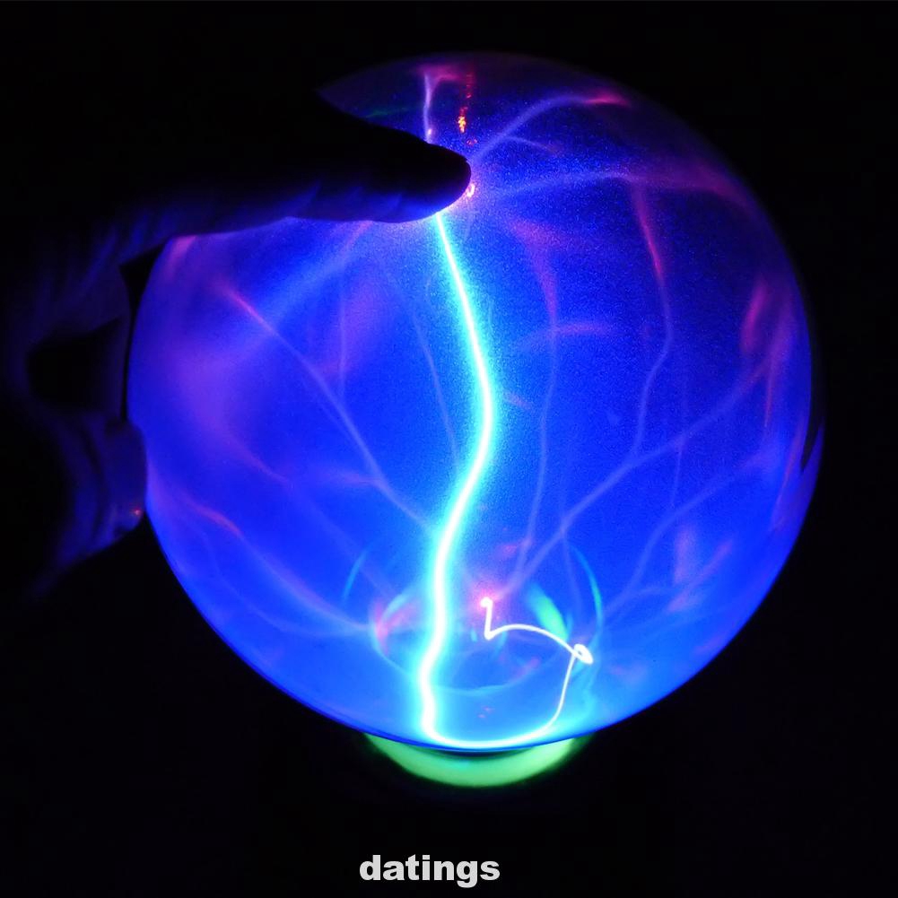blue plasma ball