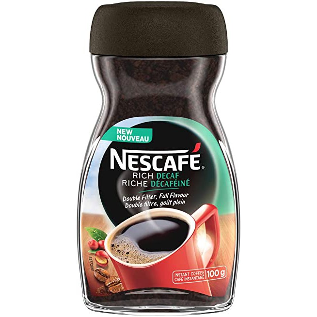 NESCAFE Rich Decaf, Instant Coffee, 100g Jar Shopee Philippines