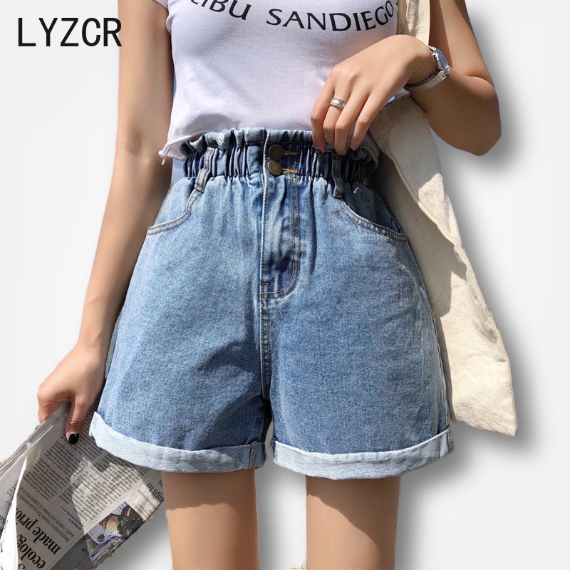 loose leg jean shorts