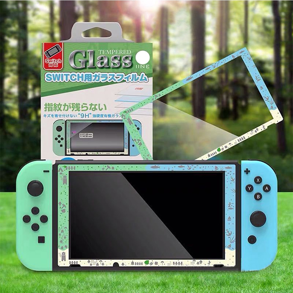 Tempered Glass Animal Crossing Theme Acnh Nintend Switch Game Console Screen Protector Film For Ns Nintendo Switch Protective Glass Shopee Philippines