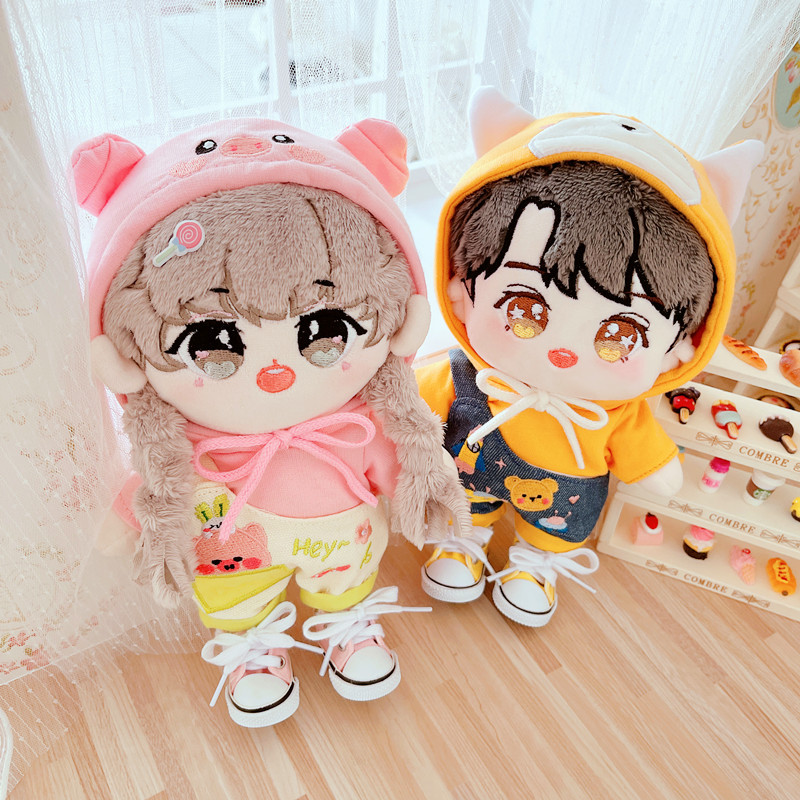 Cute Rabbit Cocky Chai Dog Sweater 20cm Suit 20cm Doll Clothes Star ...