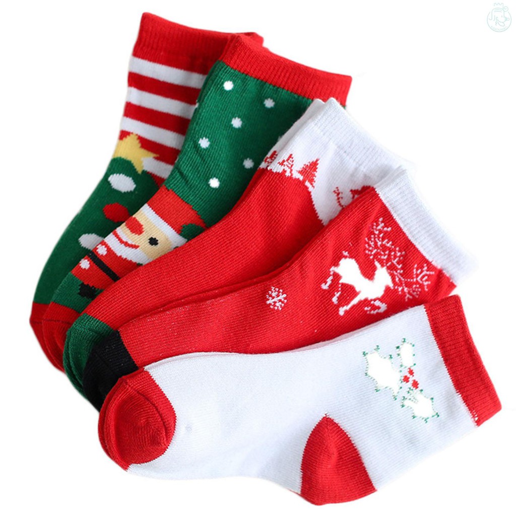 girls christmas socks