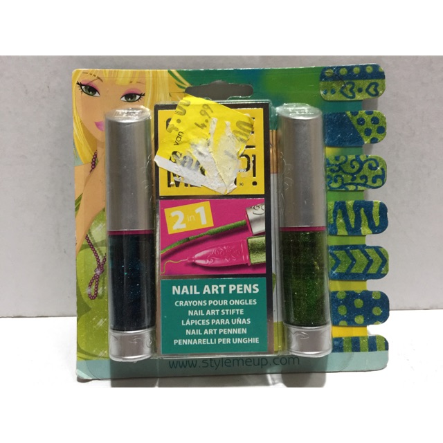 Style Me Up Perfect Nail Art Pens Set Pink Walmart Com